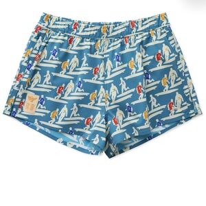 EUC Tracksmith Run Surf Run Shorts Surf/Multi, M